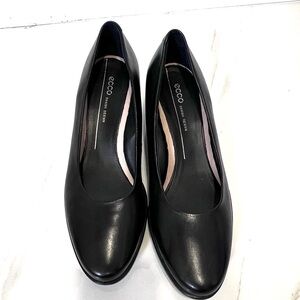 Ecco Black Women's Heels Shape 45 wedge